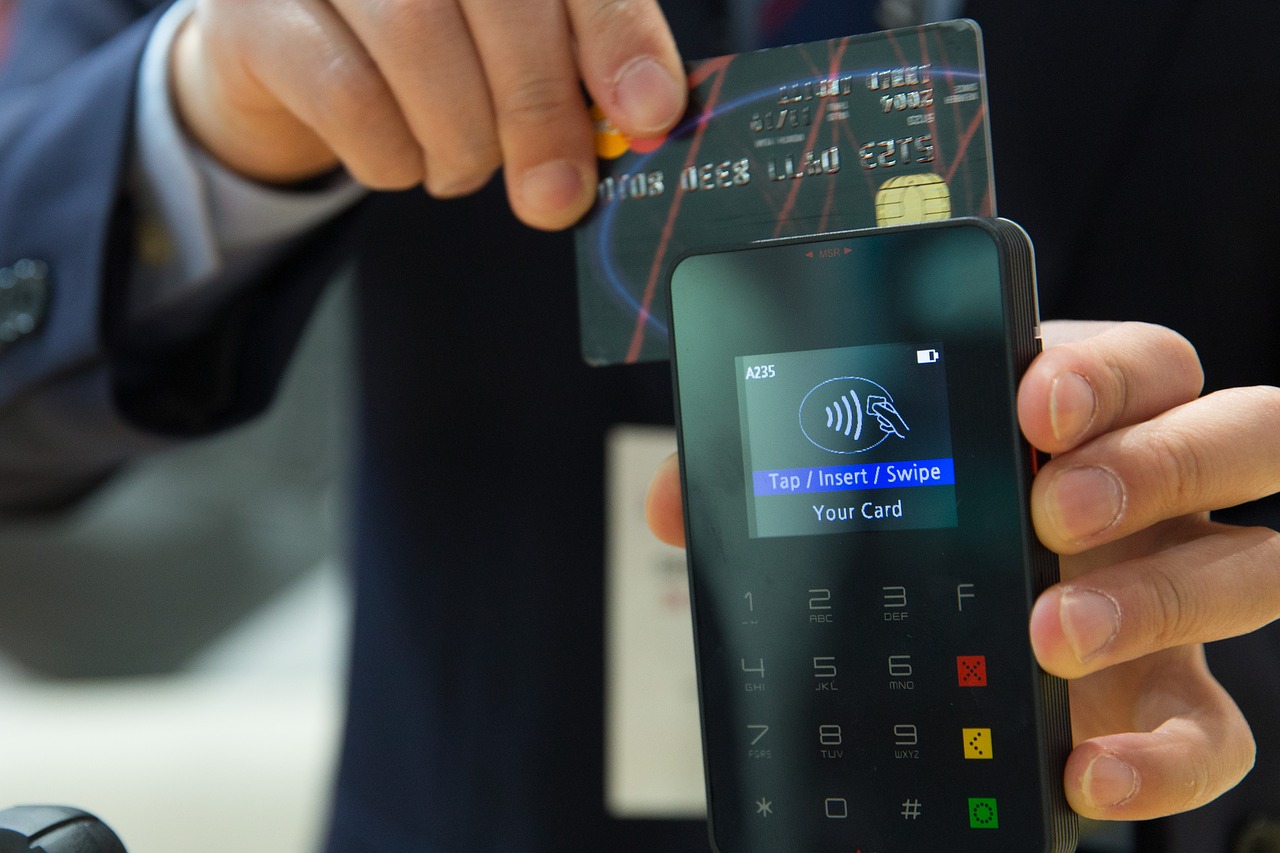 Credit Card Banking Stock Photo